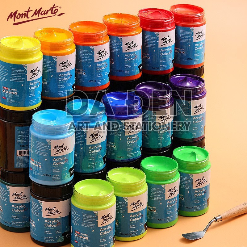 [HCM]P2 - Màu Acrylic 300ml Signature Mont Marte