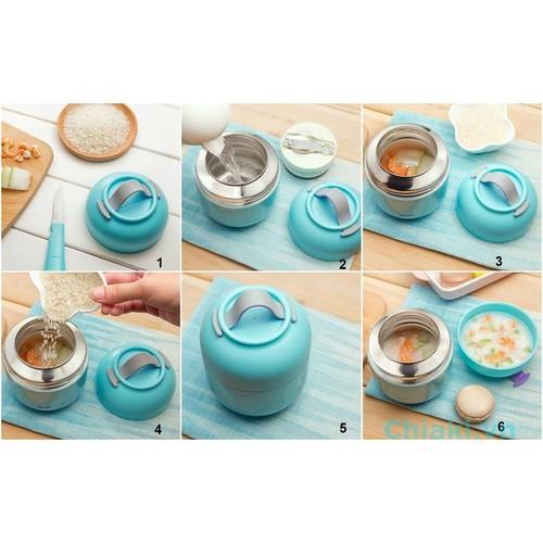 BÌNH Ủ CHÁO RELEA 700ml KÈM QUÀ TẶNG