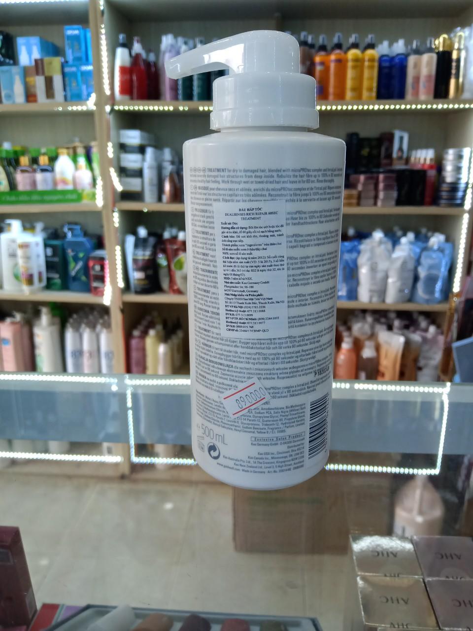 Dầu hấp tóc Goldwell Rich Repair 60Sec 500ml