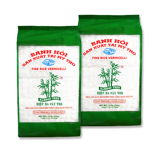 Bánh hỏi (sấy khô) 340g Ba Cây Tre, loại A ( chất lượng xuất khẩu) (bánh trắng / bánh lá dứa)