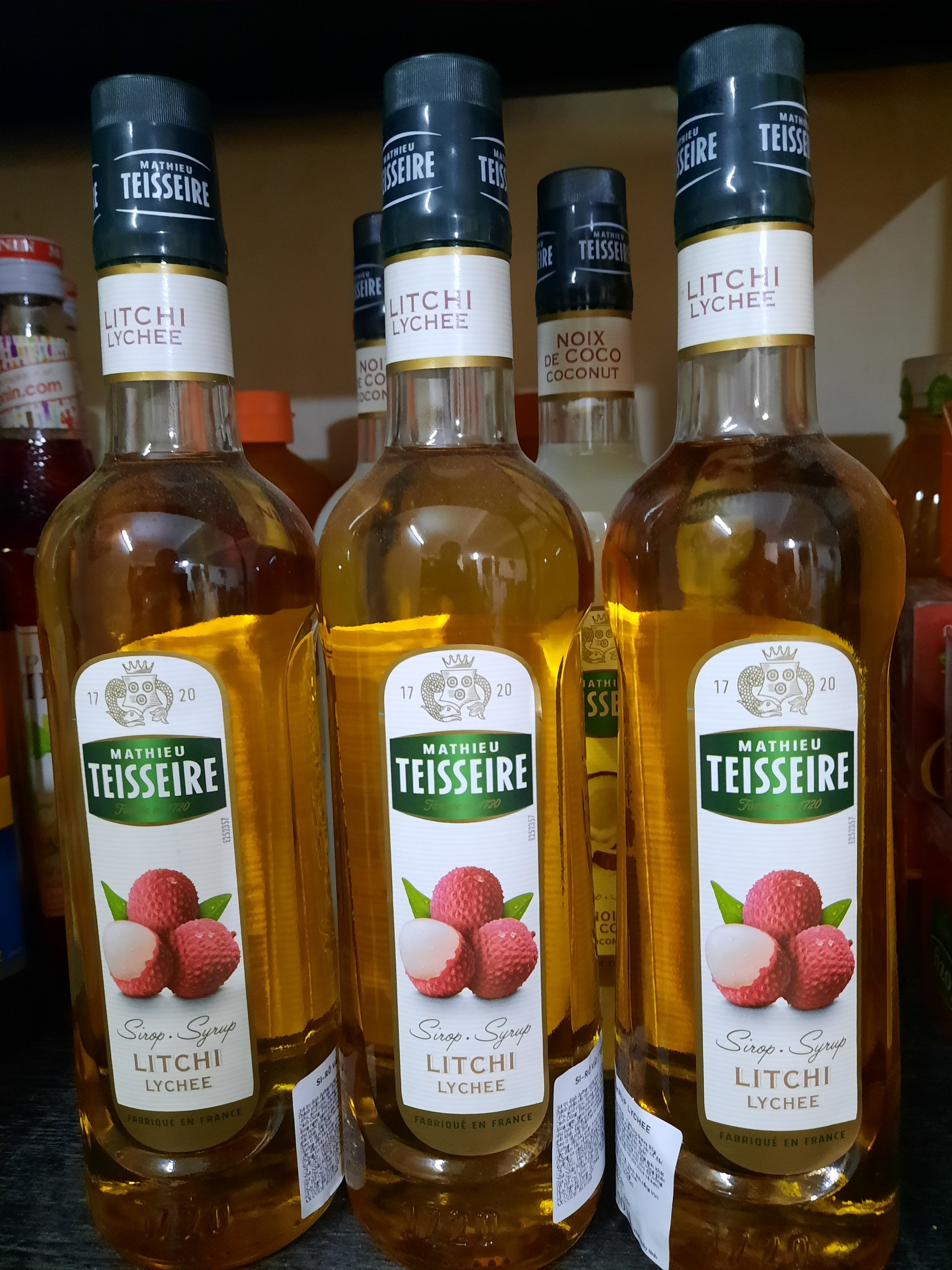 Siro Vải Teisseire chai 700ml