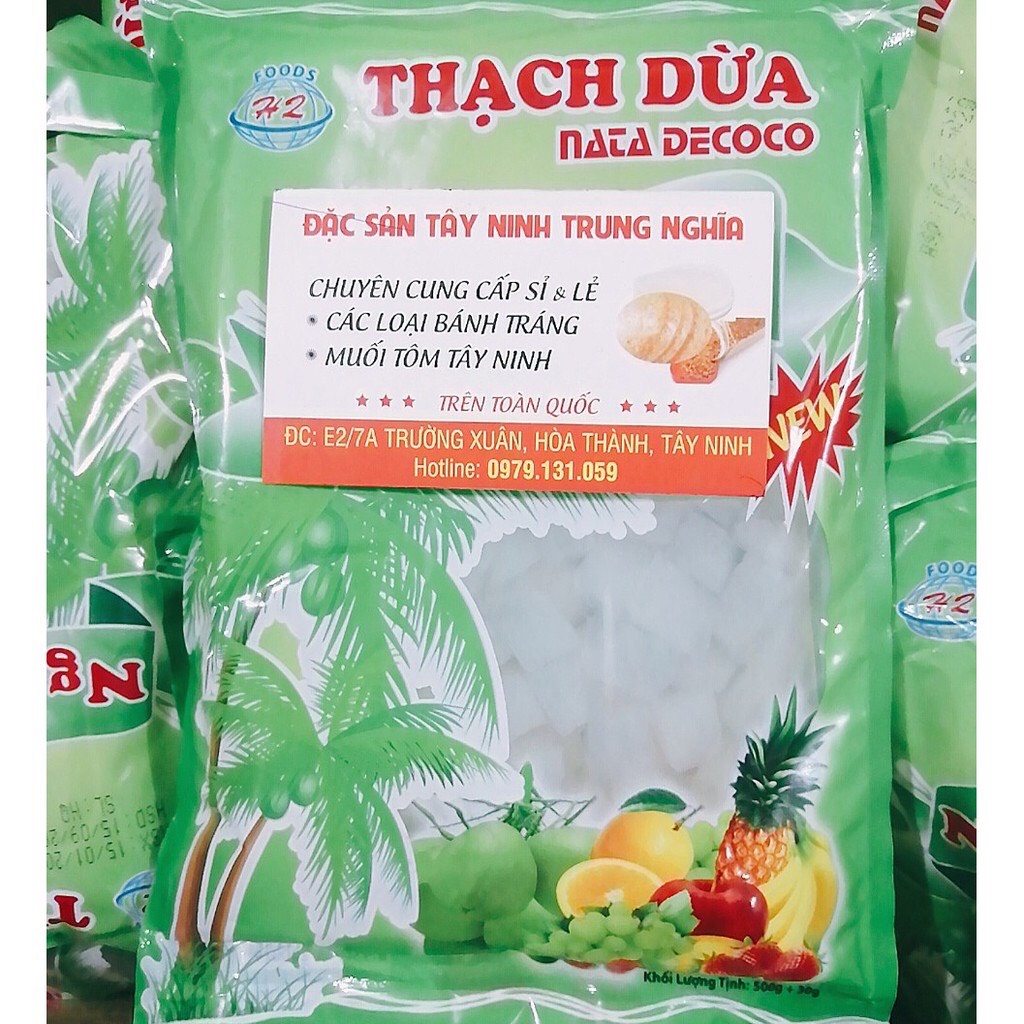 Thạch dừa bến tre thơm ngọt