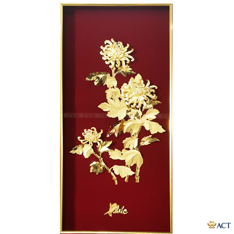 Tranh hoa tứ quý cở đại ( 180X100cm)