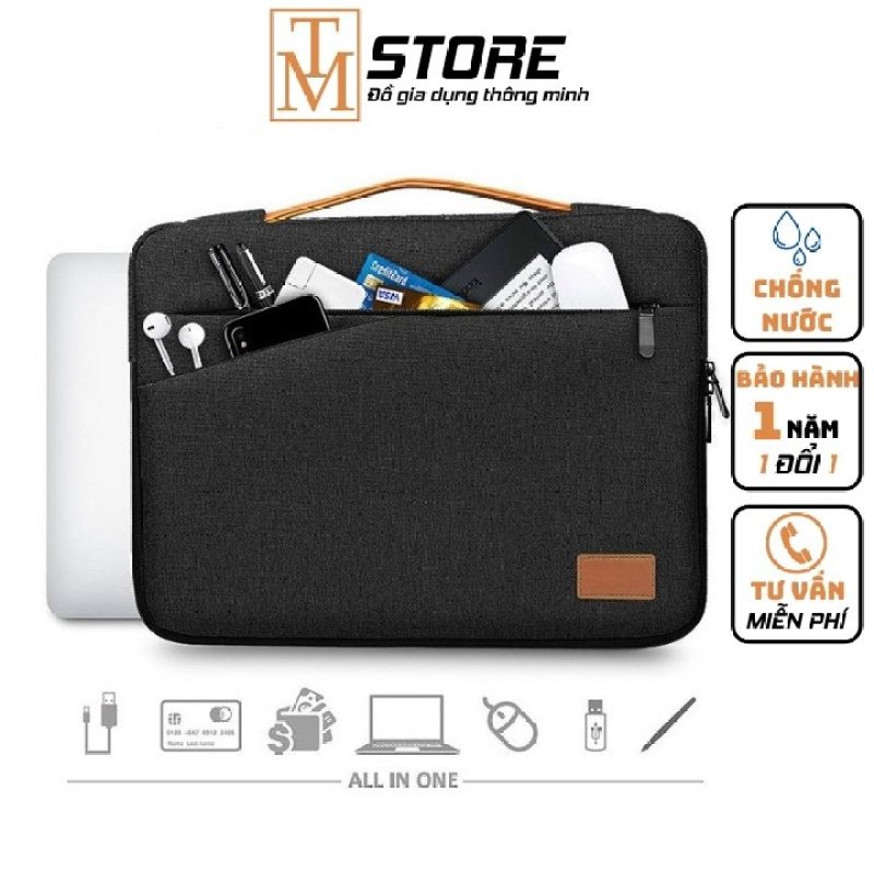 Túi Chống Sốc Laptop, Macbook Air 14 Inch, 15,6 Inch 3 Ngăn Đa Năng Chống Nước HOP3