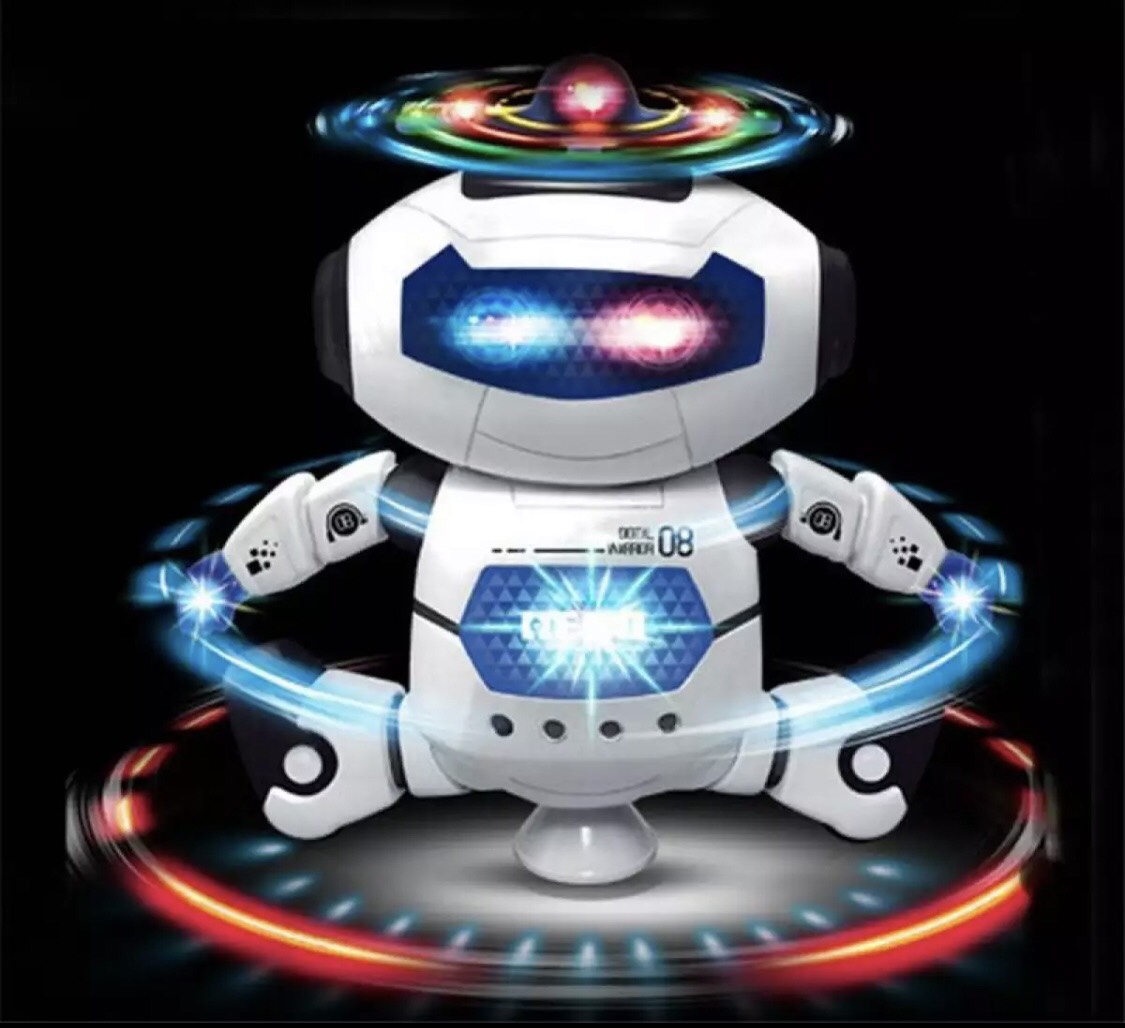 Đồ chơi Robot 08 biết nhay và hát xoay 360 độ theo nhạc 99444