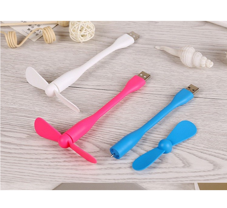 [HCM]Quạt mini cổng USB uốn dẻo (màu ngẫu nhiên)