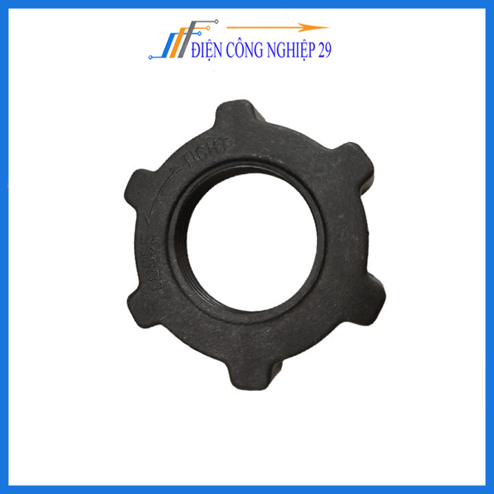 [10 cái] Khóa lồng quạt màu đen