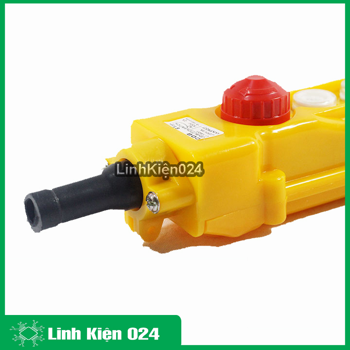 Tay điều khiển máy tời cob 61H (đảo chiều động cơ) 2 nút  có nút dừng khẩn cấp