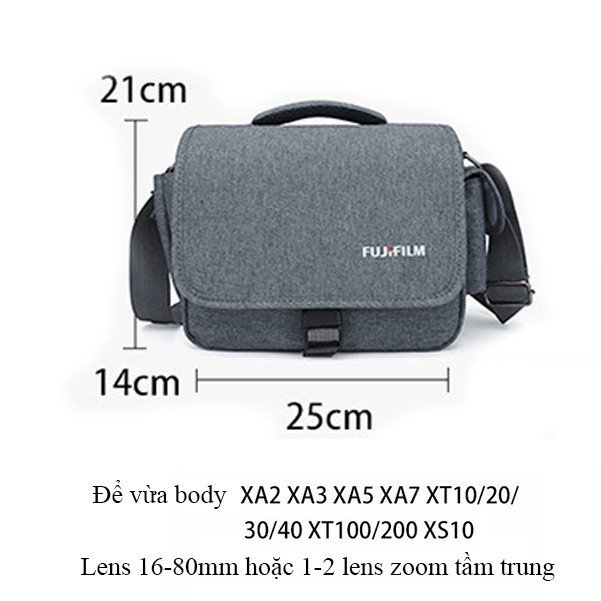 Túi đựng máy ảnh FujiFilm thời trang EOS160