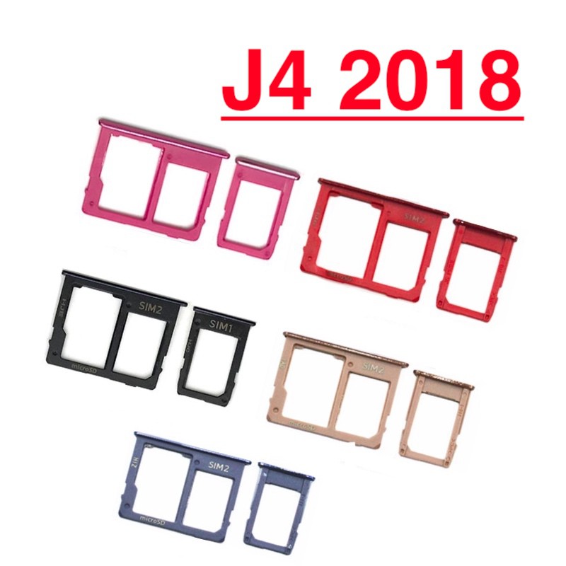 Khay đựng sim thẻ nhớ samsung galaxy j4 2018
