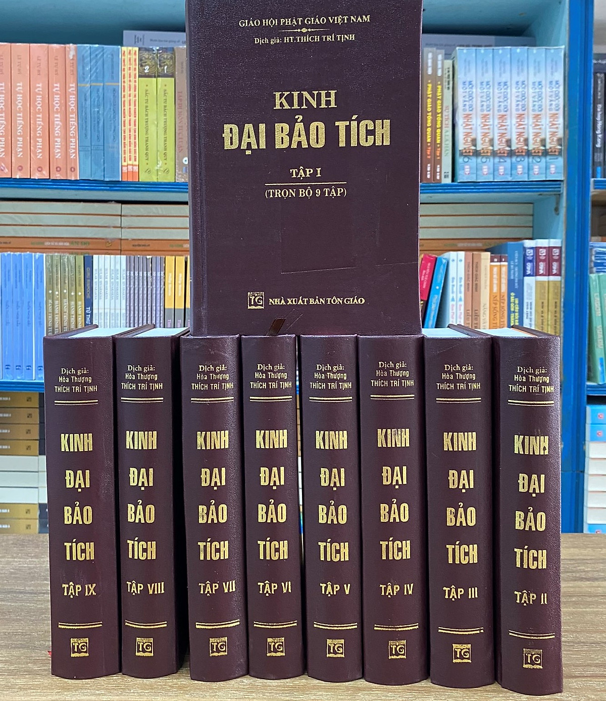 Kinh Đại Bảo Tích (Trọn Bộ 9 Cuốn)