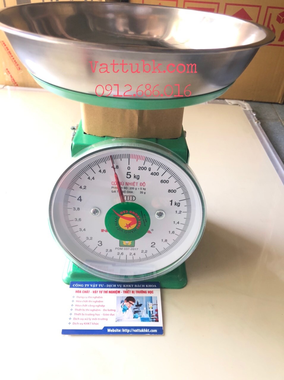 Cân đồng hồ nhơn hòa  15Kg