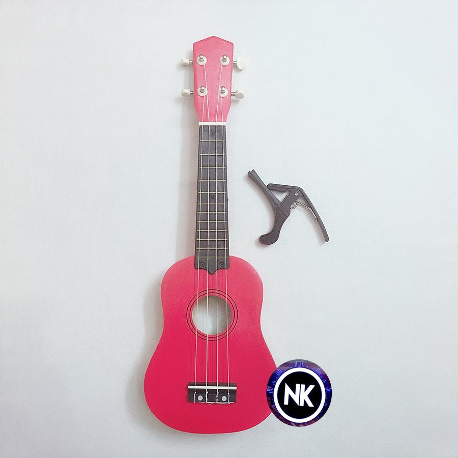 Combo Đàn Ukulele Soprano Size 21 Kèm Capo