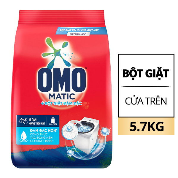 BỘT GIẶT OMO 5.7KG