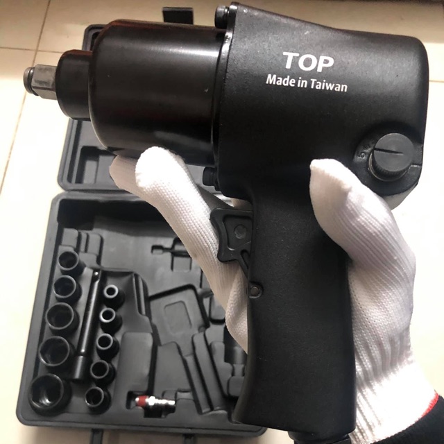 MÁY XIẾT MỞ ỐC BULONG HIỆU TOP ( Tặng Khẩu Như Hình )