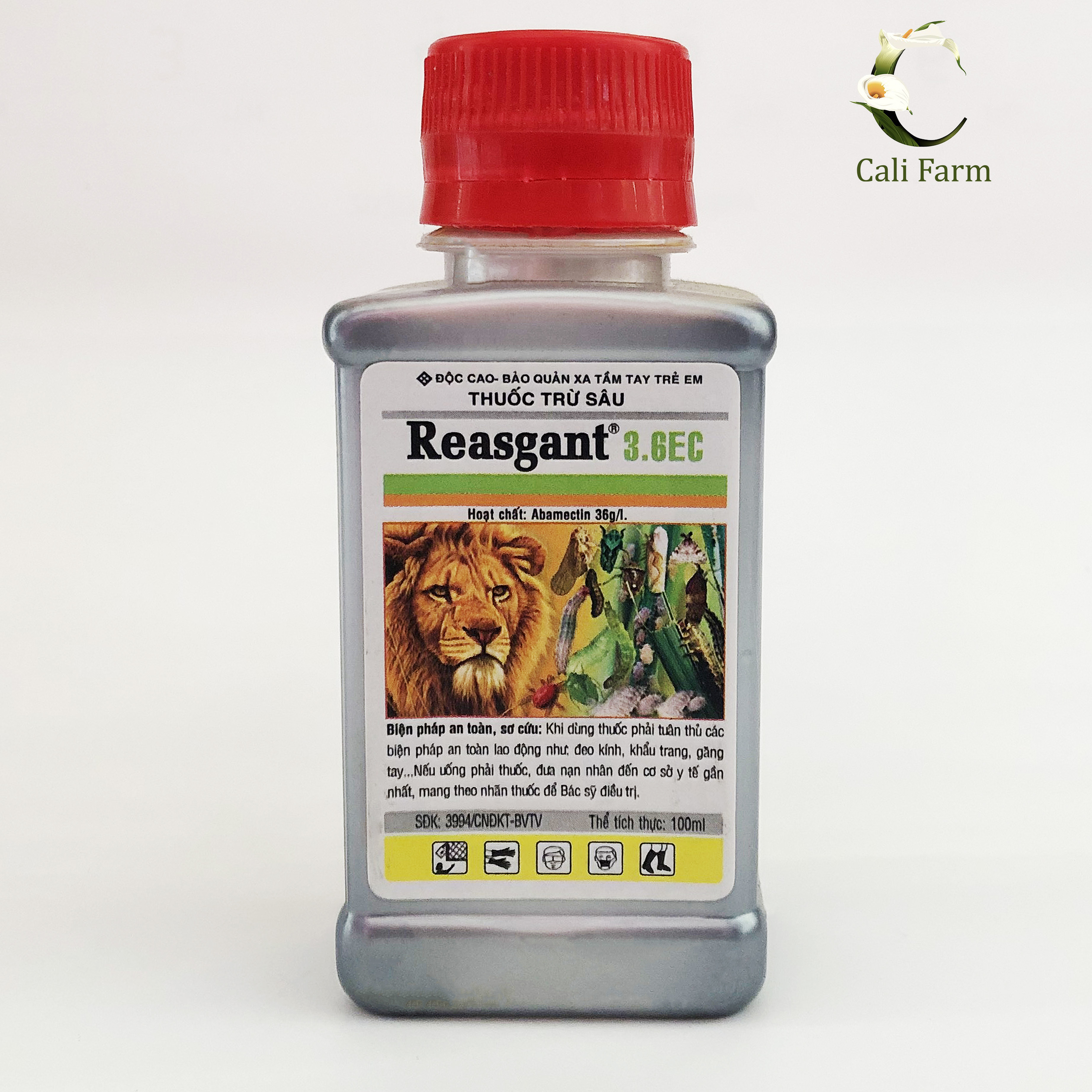 Chế phẩm diệt sâu sinh học Reasgant 3.6EC 100ml
