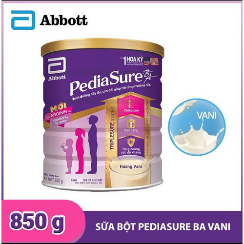 Sữa Bột ( Abbott ) Pediasure 850g
