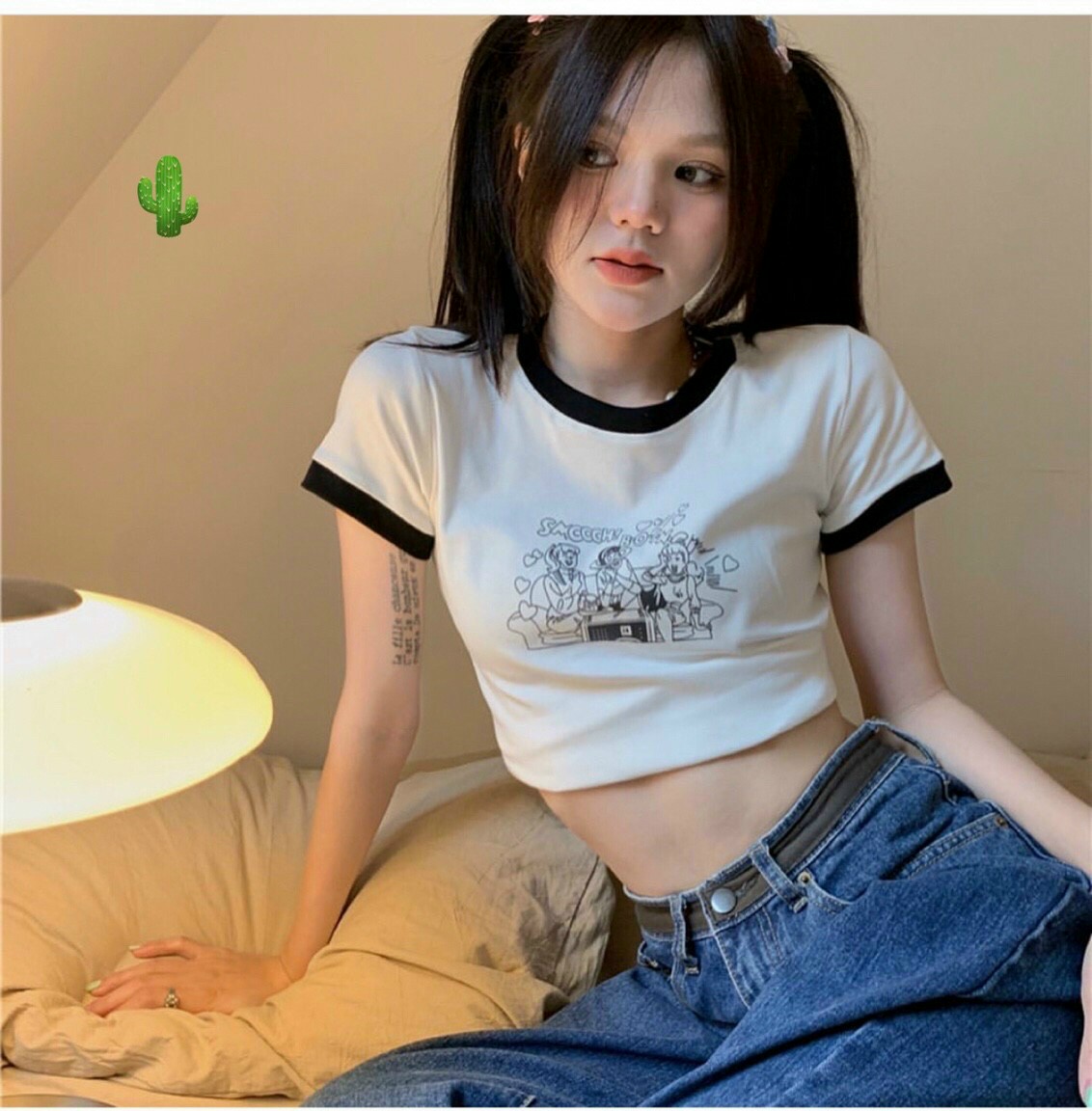 Áo thun Croptop PC