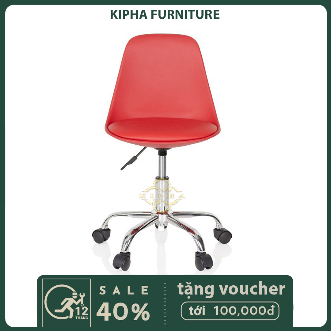 Ghế xoay - ghế văn phòng - ghế tựa - ghế Eames mẫu mới cao cấp nhiều chức năng . Bảo hành 1 đổi 1