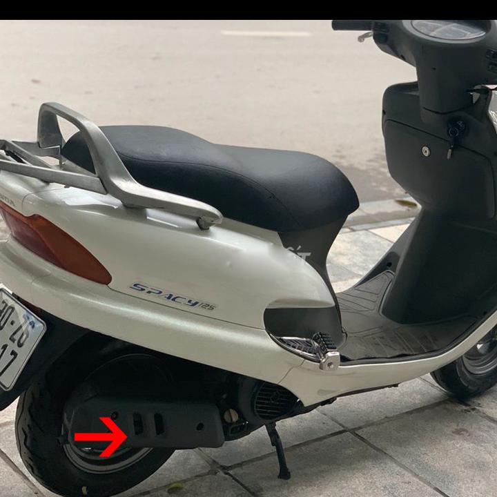 [NHANH TAY NÀO] Ốp pô xe máy SPACY