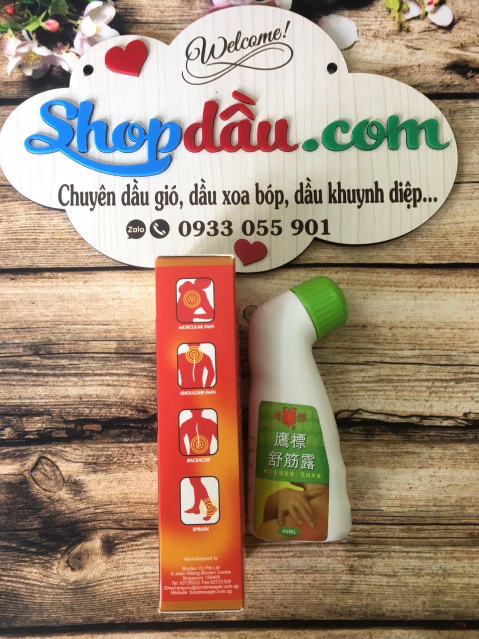 [HCM]Dầu xoa bóp eagle muscle rub