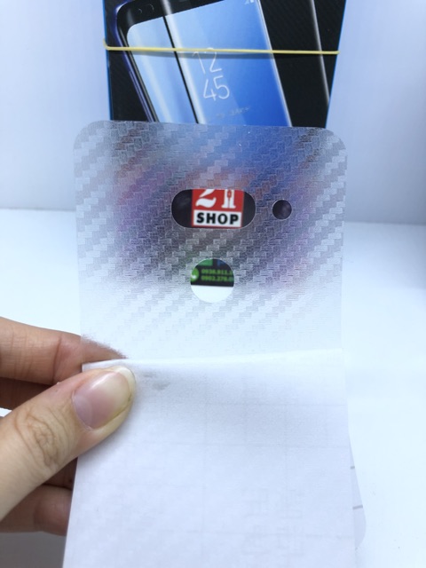 DÁN VÂN CARBON LG G8 THINQ (LG G8 MỸ BẢN 2 CAMERA)