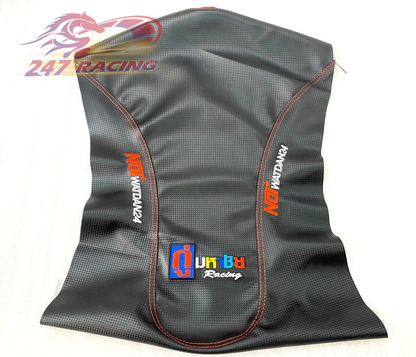 Da yên chữ Thái 3D chạy chỉ Đỏ chữ NOI gắn xe máy Exciter,Sirius,Winner,Sonic.....