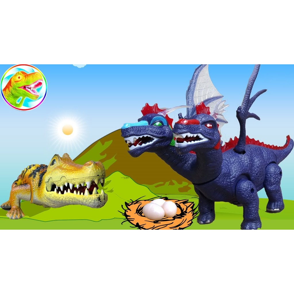 Khủng Long 2 Đầu Đẻ Trứng
