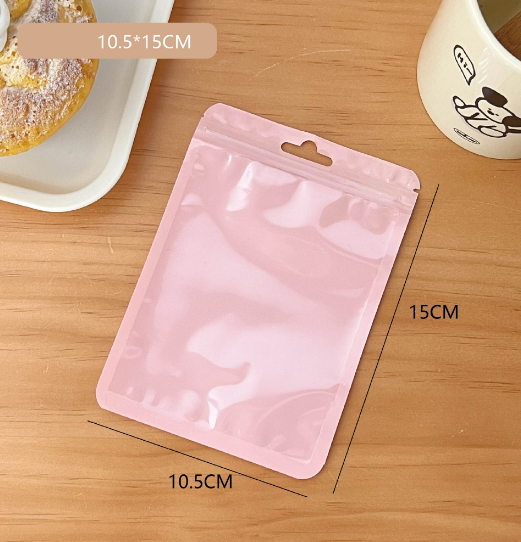 Túi zip đựng quà tặng, ảnh, postcard, đựng đồ màu pastel cute