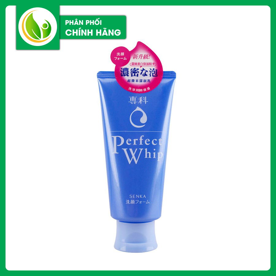 Sữa Rửa Mặt Tạo Bọt Senka Perfect Whip 120g