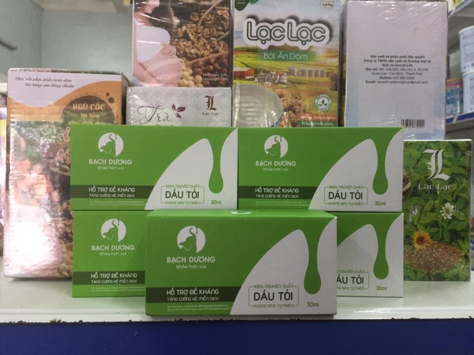 Dầu tỏi Bạch Dương