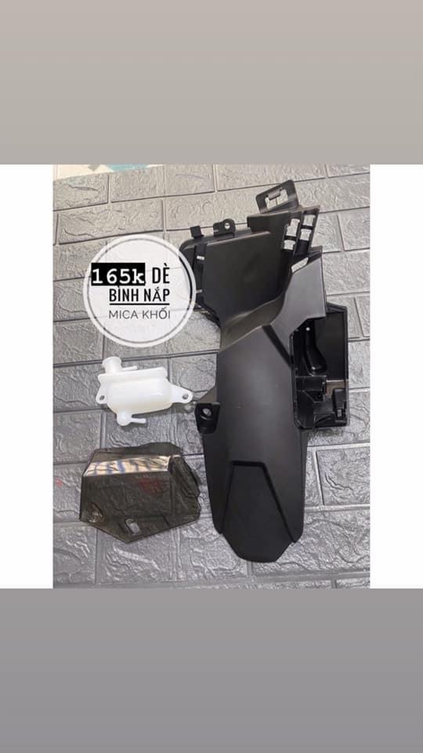 COMBO 3 MÓN Dè con chắn bùn sau cho AB, Click, Vario