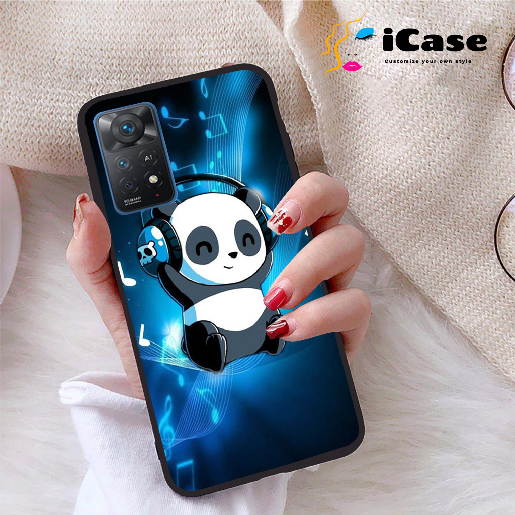 Ốp lưng Xiaomi Redmi Note 11 Pro 5G viền dẻo TPU BST Panda