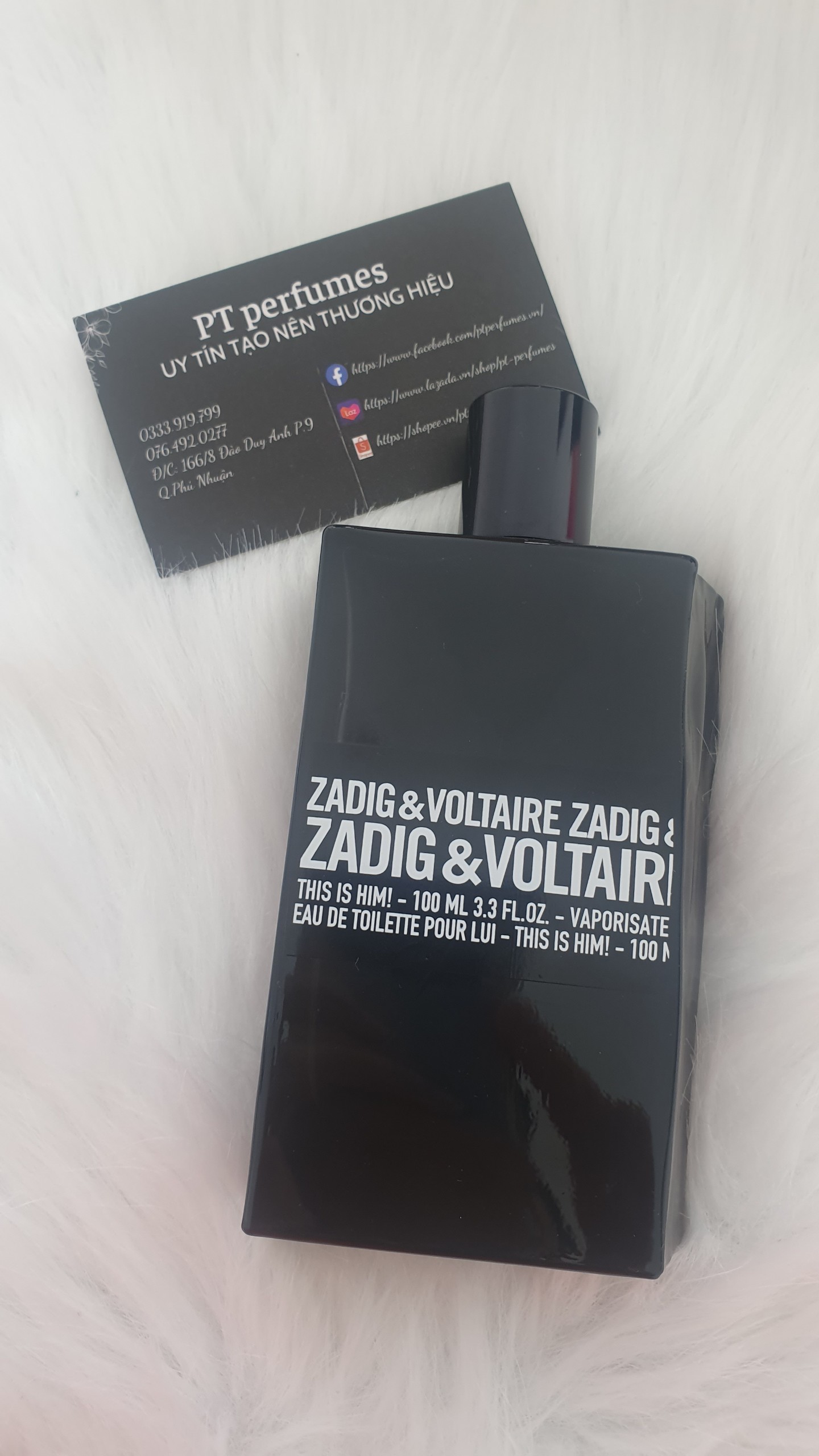 Nước hoa nam Zadig & Voltaire This is him EDT (Chuẩn Auth)