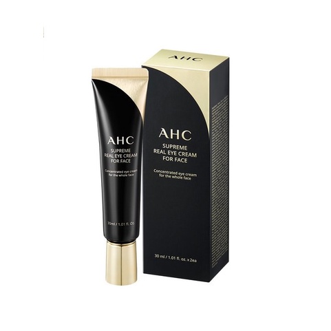 Kem mắt AHC Ageless Real Eye Cream For Face  & AHC Premier Ampoule In Eye Cream 12ml 30ml 40ml Hàn Quốc