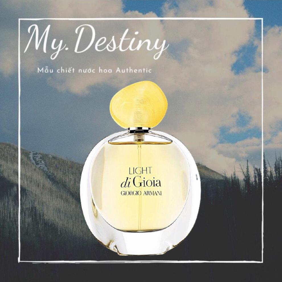🖤 nước hoa dùng thử light di gioia giorgio armani test 10ml/20ml _mʏ.dᴇsᴛɪɴʏ