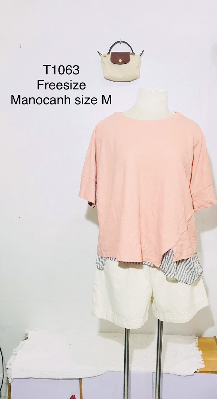 Áo thun nữ 100% cotton thoáng mát mùa hè hàng si nhật