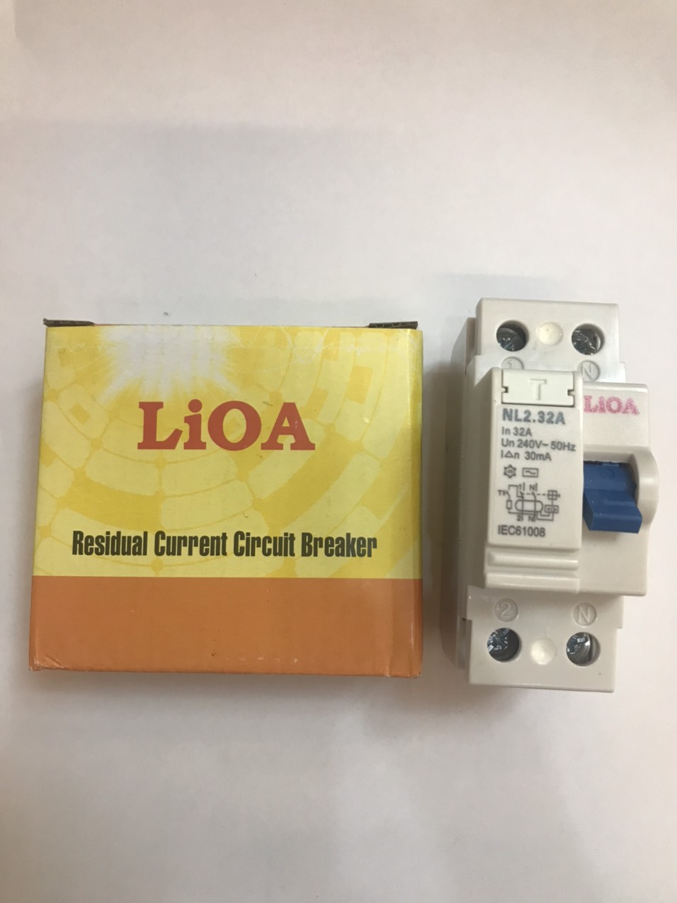 Aptomat chống giật 32A Lioa