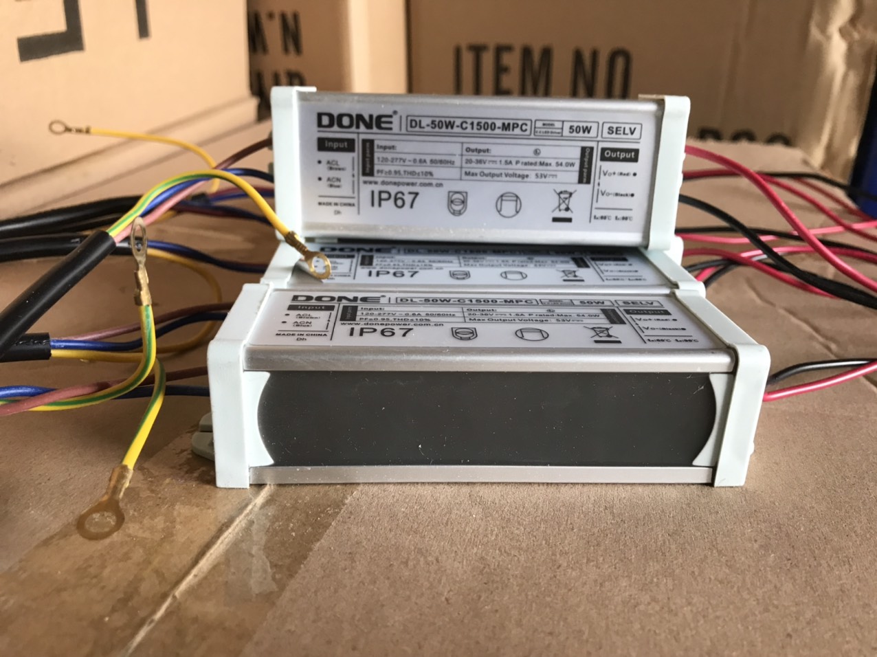 Driver LED DONE 50w DL C1500 MPC cho lắp ráp đèn LED
