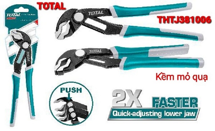 Kềm mỏ quạ 10"/250mm Total THTJ381006