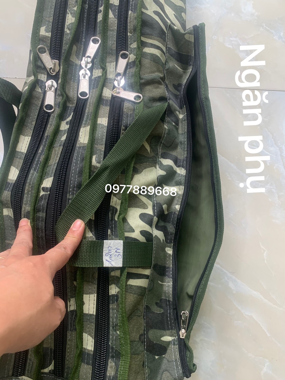 BAO ĐỰNG CẦN CÂU 3 NGĂN TỪ 1M3 ĐẾN 1M6 ( HÀNG VIỆT NAM CHẤT LƯỢNG CAO )