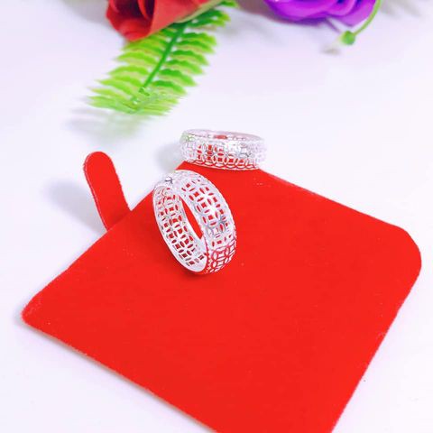 NHẪN KIM TIỀN BẠC TA MẪU MỚI THÂN TIỀN KÉP - Chuyên sỉ trang sức bac, cam kết giá tốt kem bảo hành