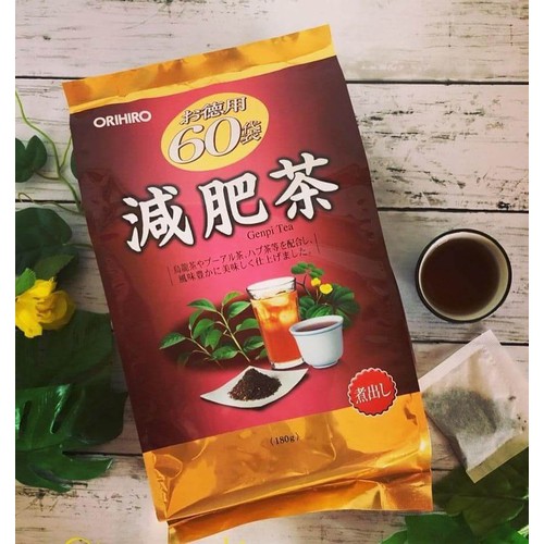 Trà Giảm Mỡ Bụng Genpi Tea #Orihiro [chính hãng Nhật Bản]