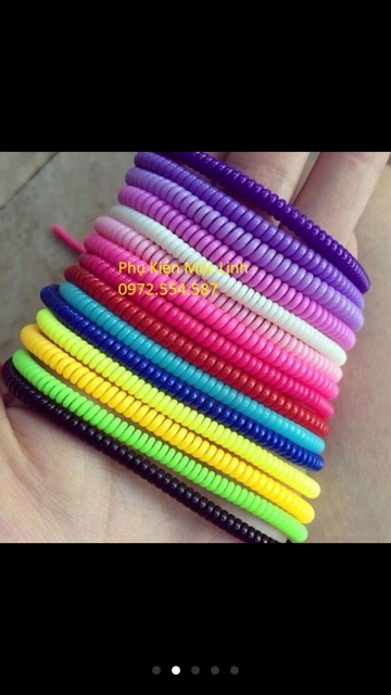 Dây cuốn sạc điện thoại