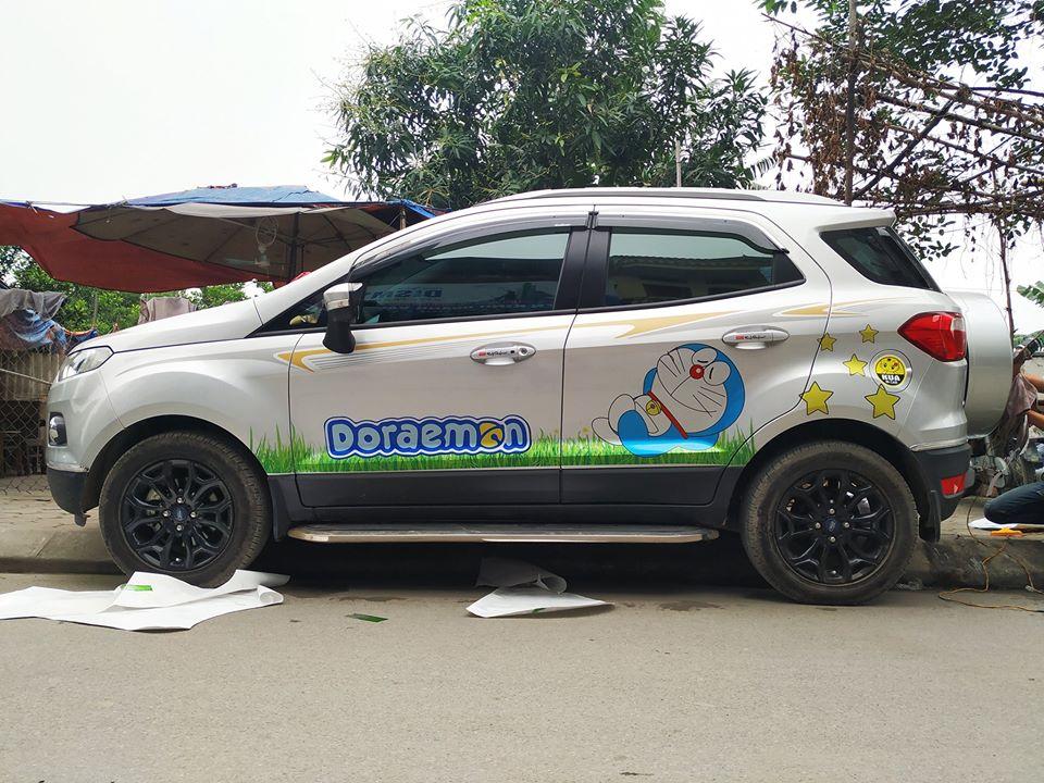 Tem dán sườn xe ecosport