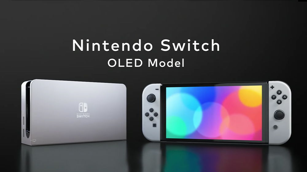 Máy Nintendo Switch Oled Model - White Joycon - Bảo hành 12 tháng