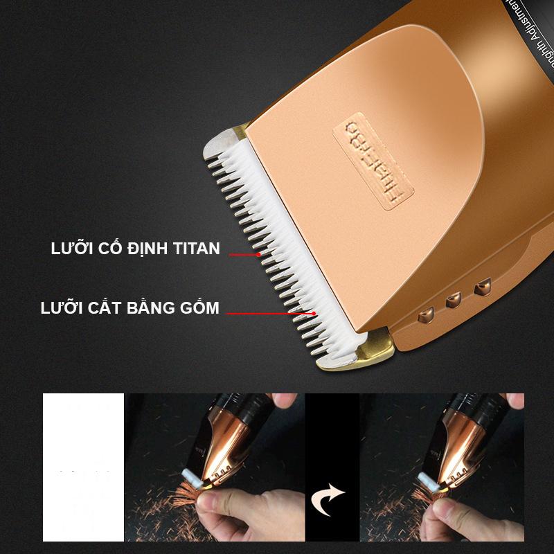 Tông đơ cắt tóc B60 pin trâu 5000mA