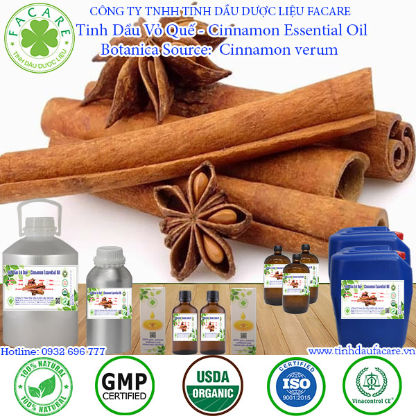 Tinh dầu Vỏ quế Cinnamon essential oil - 10ml