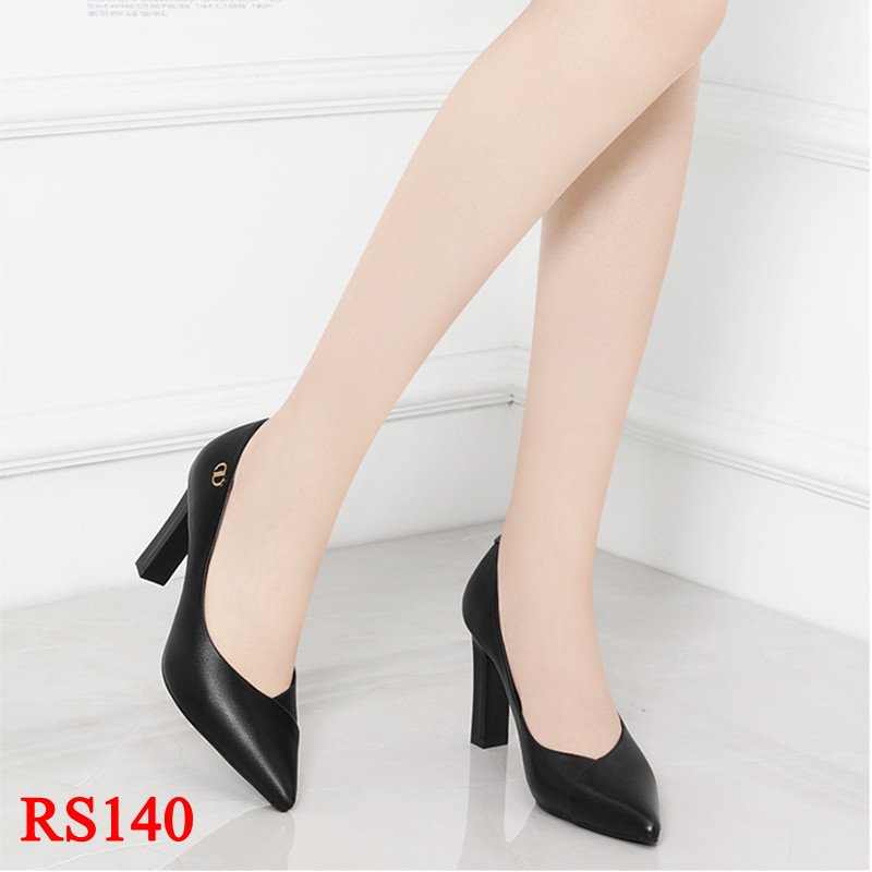 Giày da cao gót 7cm RS140