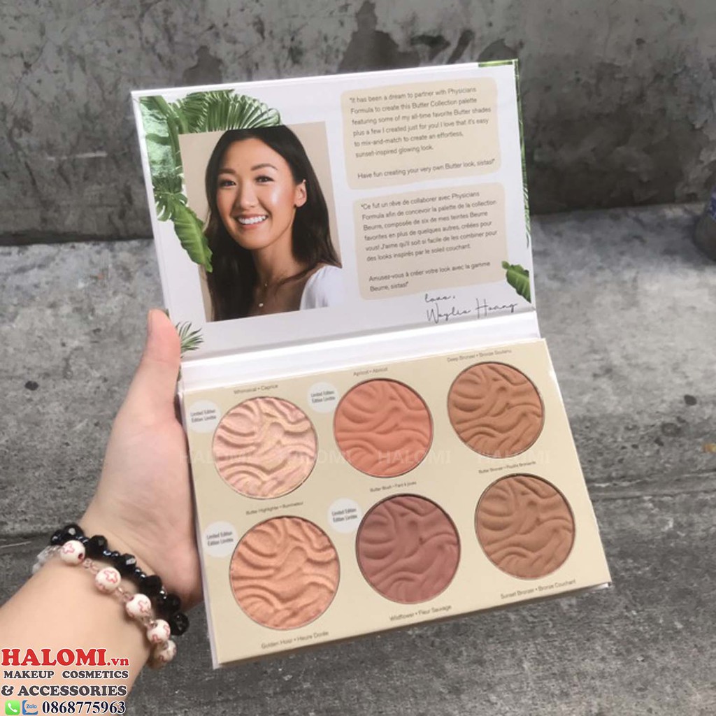 Phấn má hồng Physician Formula Butter Collection dừa Bronzer highlight HALOMI STORE